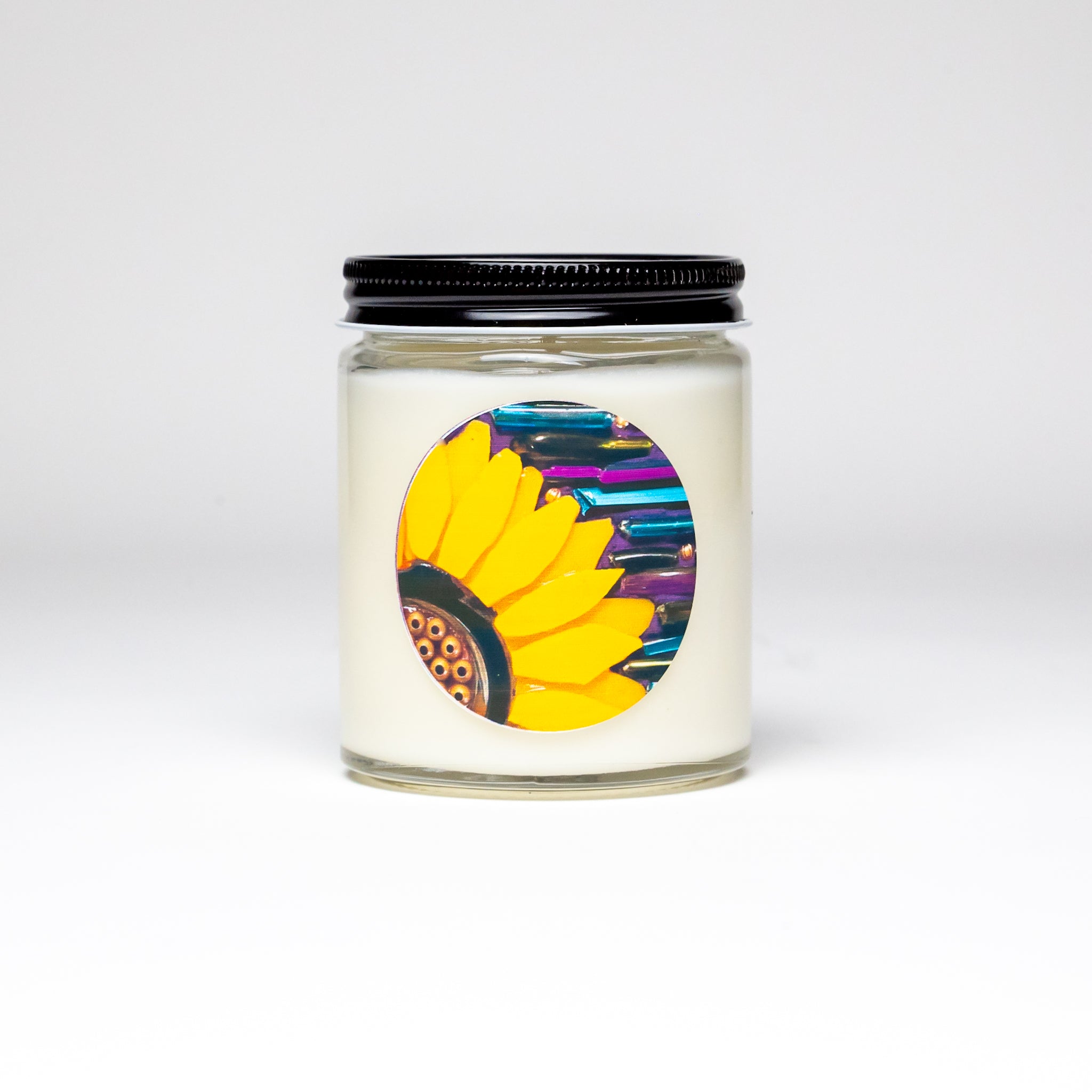 Giant Sunflower Soy Candle