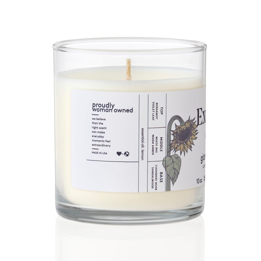Giant Sunflowers Soy Candle and Journal Set