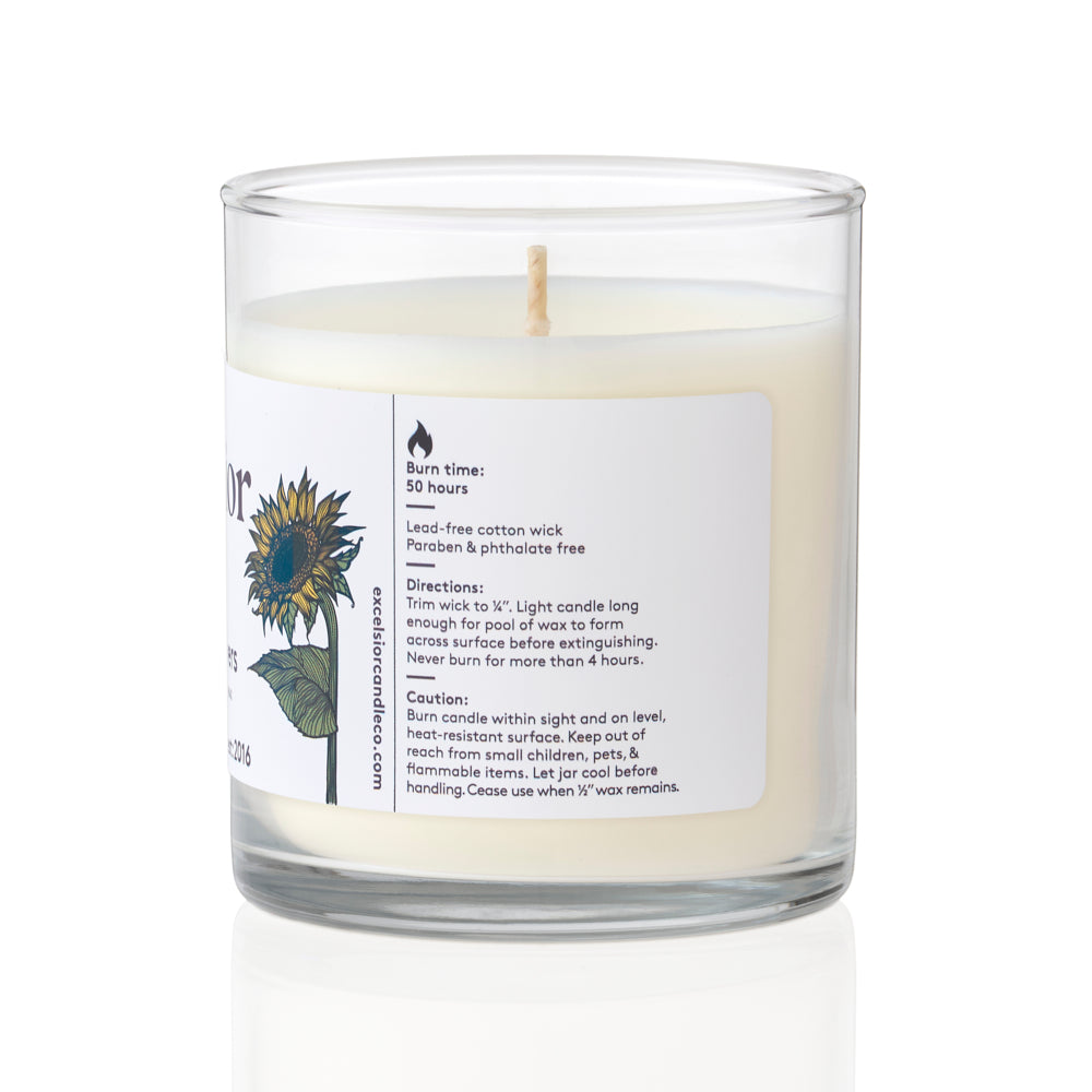 Giant Sunflowers Soy Candle and Journal Set