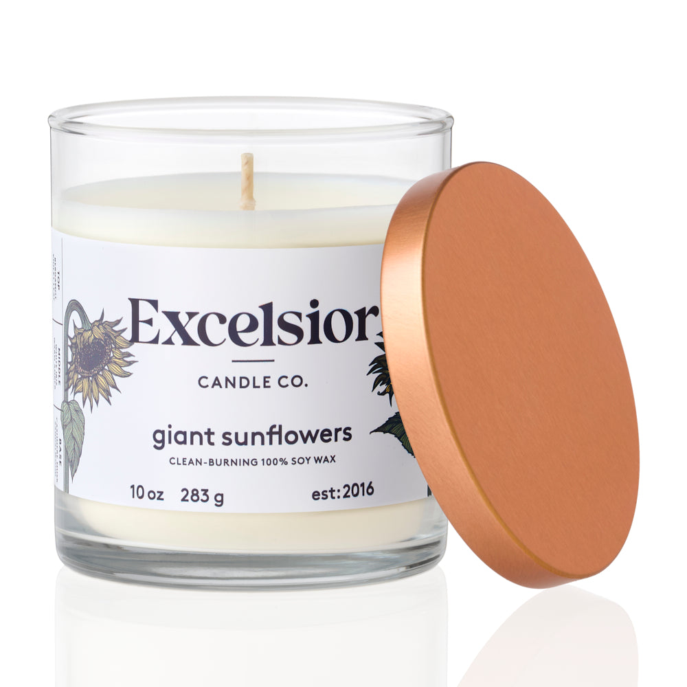 Giant Sunflowers Soy Candle and Journal Set