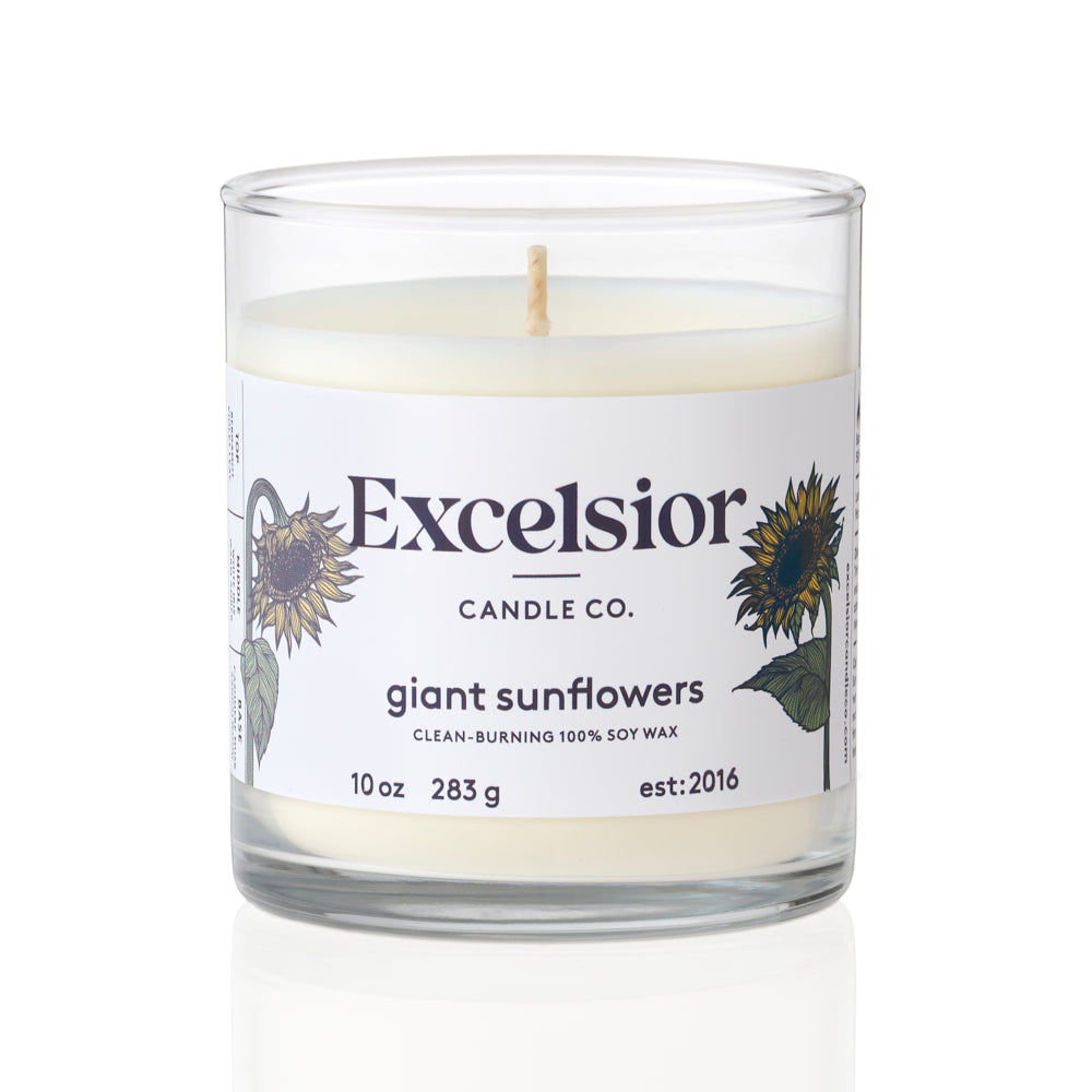 Giant Sunflowers Soy Candle and Journal Set