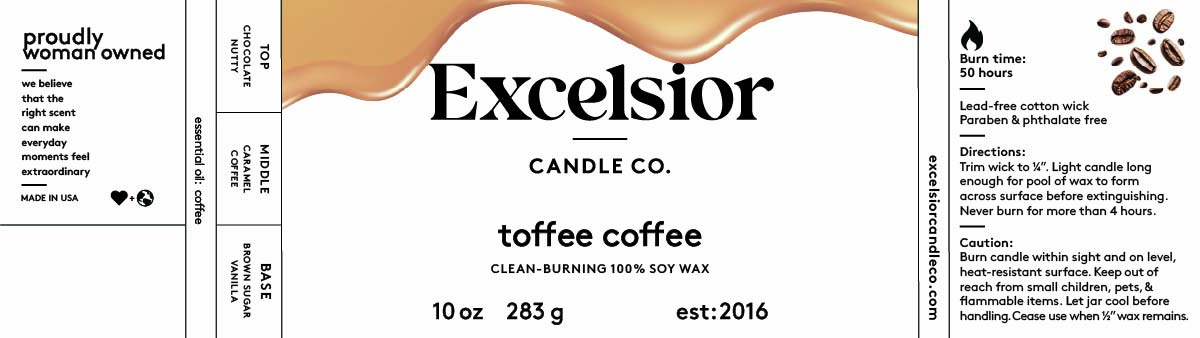 Toffee Coffee Soy Candle